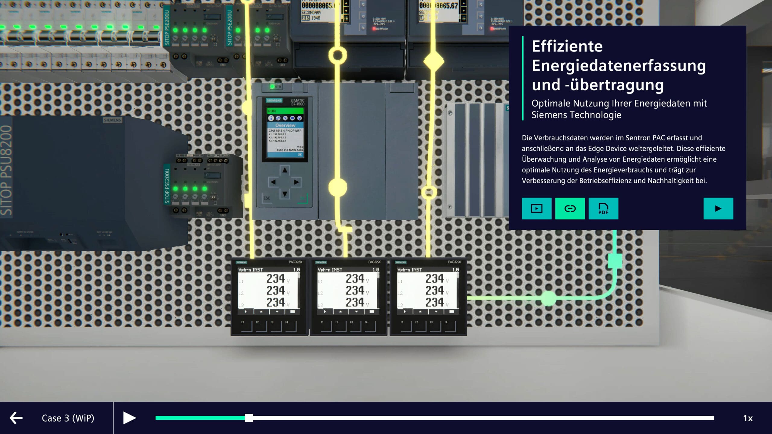 Siemens Industrial Edge und Digital Twin: Effiziente Energiedatenerfassung und -übertragung. Optimieren Sie Ihre Energieverwaltung mit moderner Technologie.